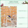 64 Inch Bird Cage Cockatiel Cages for Medium Small Parrots, Budgies, Lovebirds, Parrotlets with Rolling Stand