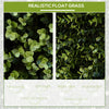 12PCS Artificial Boxwood Wall Panels 20" x 20" Float Grass Faux Hedge Greenery Backdrop for Home Garden Backyard Balcony, Green