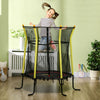 5.2' Kids Small Trampoline with Enclosure, Springfree Toddler Trampoline with Net, for Single Jumper, Indoor Play Equipment for Ages 3-10
