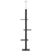 4-level Platform Cat Tree with Sisal-Covered Scratching Posts Natural Cat Tree Activity Center for kittens Cat tower furniture Brown