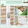 64 Inch Bird Cage Cockatiel Cages for Medium Small Parrots, Budgies, Lovebirds, Parrotlets with Rolling Stand