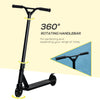 Stunt Scooter Pro Scooter Entry Level, Freestyle Scooter w/ Lightweight Alloy Deck for 14 Years and Up Teens, Adults, Black