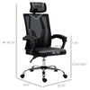 Office Chair Ergonomic Desk Chair with Rotate Headrest, Lumbar Support & Adjustable Height, 360Â° Swivel Computer Chair