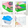 5-Tier Hamster Cage Rodent Gerbil Habitat Mouse Mice Rat Habitat Metal Wire with Water Bottle, Food Dishes, Interior Ladder, Tube