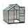 6'x8'x7'H Walk-In Garden Greenhouse Aluminum Frame polycarbonate