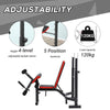 Heavy Duty Weight Multi-Function Workout Bench with Preacher Curl, Strength Exercise Starter Kit
