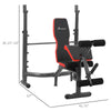 Heavy Duty Weight Multi-Function Workout Bench with Preacher Curl, Strength Exercise Starter Kit