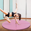 Pole Dance Mat Foldable Yoga Exercise Safety Dancing Cushion Crash Padding Pink