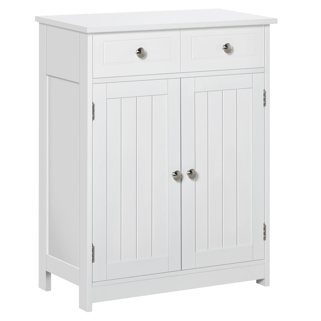 Halifax North America Bathroom Storage Cabinet Freestanding Bathroom Storage Organizer with Two Drawers | Mathis Home