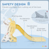 Toddler Slide Indoor for Kids 1.5-3 Years Old, Space Theme Climber Slide Playset, Gray