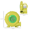 Electric Air blower 450-Watt Fan Blower Pump for Inflatable Bounce House, Yellow