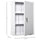 24''x16'' Steel Wall Mount Lockable Medicine Cabinet 3-Tier with 2 Keys