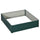 4' x 4' x 1' Galvanized Raised Garden Bed, Planter Raised Bed with Steel Frame for Vegetables, Flowers, Plants and Herbs, Green