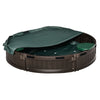 Children's Sandpit Playset for Backyard, Chocolate Brown