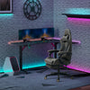 Gaming Chair Ergonomic Chair High Back Office Chair with Adjustable Height, Swivel Recliner Computer Chair with Lumbar Support, Brown