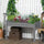 48" Raised Garden Bed, Elevated Wooden Planter Box with Holes for Vegetables, Herb, Flowers for Backyard, Dark Gray