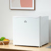 Mini Freezer Countertop, 1.1Cu.Ft Compact Upright Freezer with Removable Shelves, Reversible Door for Home, Dorm, Apartment and Office, White
