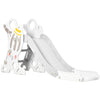 Toddler Slide Indoor for Kids 1.5-3 Years Old, Space Theme Climber Slide Playset, Gray