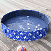 Dog Swimming Pool Foldable for X Small, Small, Medium, Large, X Large Pets, Blue