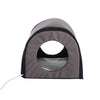 Heated Outdoor Cat Shelter Indoor Heated Cat Houses Elevated Waterproof and Insulated A Safe Pet House Stay Warm and Dry Brown