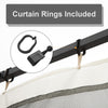 Universal Replacement Mesh Sidewall Netting for 10' x 10' Gazebos and Canopy Tents with Zippers, (Sidewall Only) Black