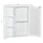 Over-the-Sink Bathroom Storage Organizer Cabinet with Mirrored Door and Multiple Shelves  White