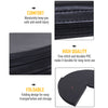 5' x 2" Round Folding Portable Pole Dance Crash Mat - Black