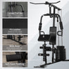 Home Gym, Multifunction Gym Equipment Workout Station with 100Lbs Weight Stack for Preacher Bicep Curl