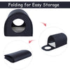 Winter Portable Heated Double Wide Water-Resistant Indoor Outdoor cat houses for multiple cats - Black