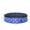 Dog Swimming Pool Foldable for X Small, Small, Medium, Large, X Large Pets, Blue