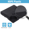Large 4 Piece Square Fillable Weighted Offset Market Patio Umbrella Base