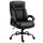 Big and Tall 400lbs Executive Office Chair with Wide Seat, Computer Desk Chair with High Back PU Leather Ergonomic Upholstery, Black
