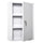 24''x16'' Steel Wall Mount Lockable Medicine Cabinet 3-Tier with 2 Keys