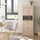 Traditional Buffet with Hutch, Freestanding Kitchen Pantry Storage Cabinet with Doors and Drawer, Adjustable Shelving, Oak