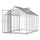 Greenhouse for Winter, 10' L x 6' W Walk-In Polycarbonate Greenhouse
