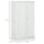 41" Freestanding Farmhouse 2 Door Kitchen Pantry, Storage Cabinet with Doors and Adjustable Shelves for Living Room and Dinning Room,White