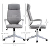Office Chair High Back 360Â° Swivel Task Chair Ergonomic Desk Chair with Lumbar Back Support, Adjustable Height
