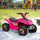 6V Kids Electric Ride on Car with Forward / Reverse Functions for 3-5 Year Olds, Pink
