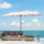 15ft Patio Umbrella Double-Sided Outdoor Market Extra Large Umbrella with Crank Handle for Deck, Lawn, Backyard and Pool, Cream White