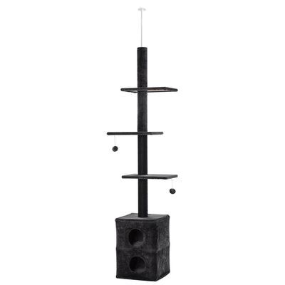 Floor To Ceiling Cat Tree Adjustable 82.75