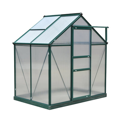 6'L x 4'W 7'H Portable Walk-In / Garden polycarbonate walk-in greenhouse