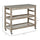 Kitchen Cart Rolling Kitchen Island Cart Modern Kitchen Utility Cart with Stainless Steel Tabletop, and Storage Wine Rack