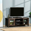 Modern TV Stand, Entertainment Center with Shelves and Cabinets for Flatscreen TVs up to 60" for Bedroom, Living Room, Coffee