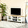 Modern TV Stand, Entertainment Center with Shelves and Cabinets for Flatscreen TVs up to 60" for Bedroom, Living Room, White