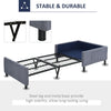 2-In-1 Design Convertible Single Sofa Bed with Side Pocket and Metal Frame Couch for Living Room, Grey