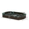 Kids Outdoor Sandbox for Backyard Garden Beach, w/ Cover, Aged 3-12 Years Old
