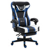 High Back Racing Respawn Gaming Chair Reclining 360 Swivel Height Adjustable with Pillow Massage Lumbar and Footrest Home Office PVC Leather