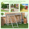 Wooden Chicken Toys for Coop with Swings, Chicken Activity Center for Resting Play, with Ladder, Multiple Roosting Perches, for 3-4 Chickens