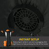 9ft Halloween Inflatables, Pumpkin Ghost with Pumpkin Patch, Outdoor Giant Blow Up Yard Decoration with Build-in LED