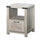 Industrial Side Table with 1 Drawer 1 Shelf  Retro End Desk with Big Tabletop for Living Room Bedroom Dorm, Natural